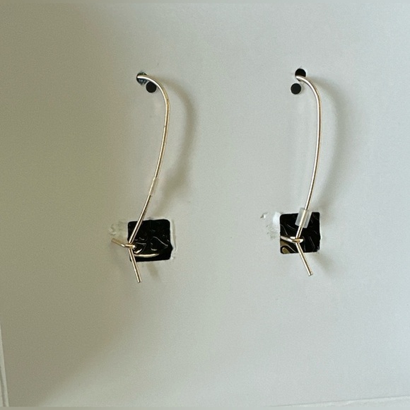 Betsy Johnson Opulent Pink SugarSkull & Flower Drop Earrings Halloween Party - Picture 4 of 5